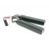 Аккумулятор BlueMAX Li-Po 7.4V 3300mah 30C, 2 x (128x21x19) мм (нунчаки)